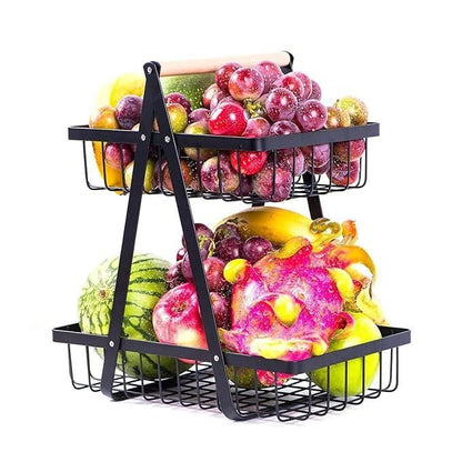 2 Tier Fruit and Vegetable Basket